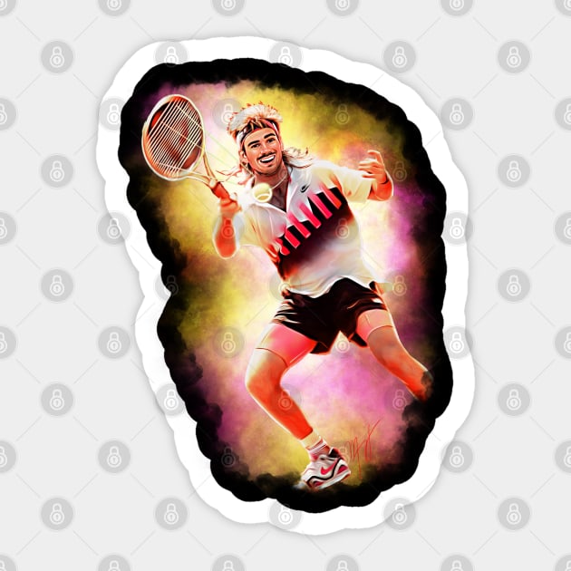 Agassi 90s Sticker by maersky